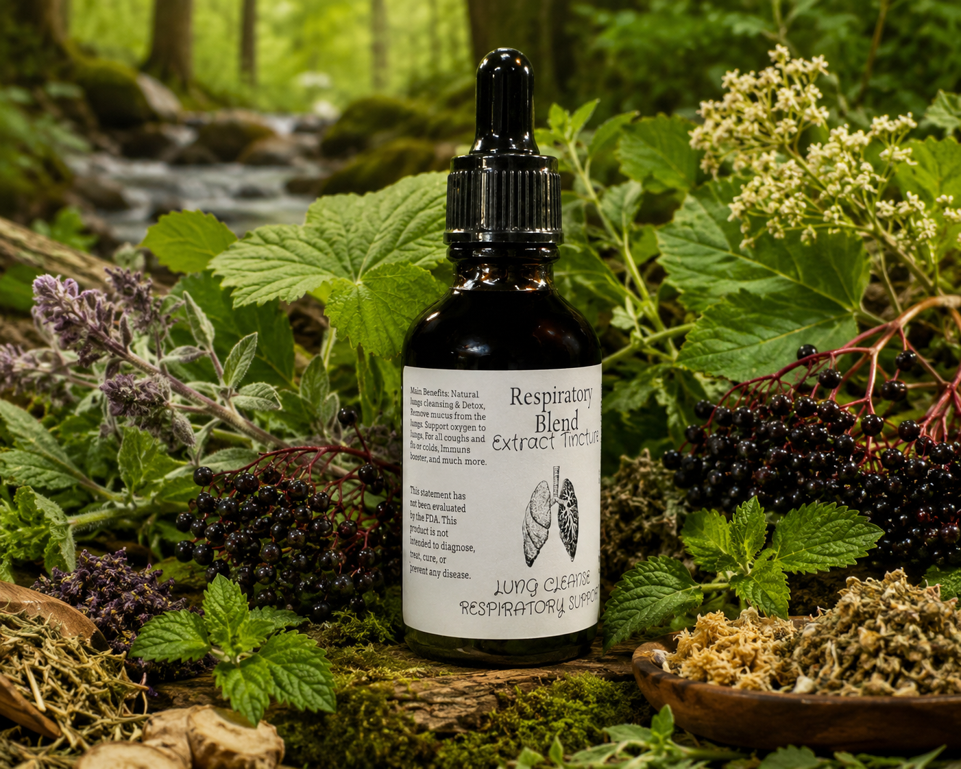 Respiratory Blend Extract Tincture