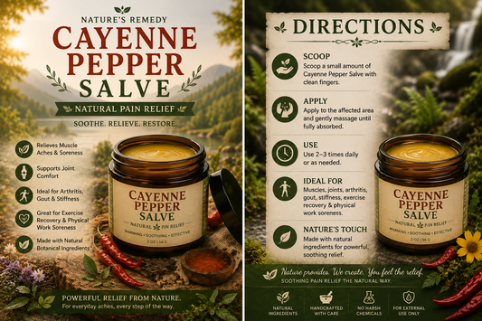 Cayenne Pepper Salve