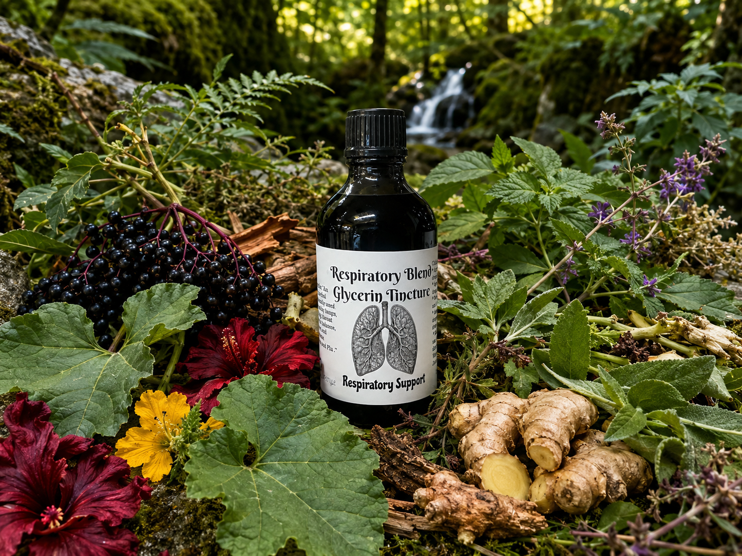 Respiratory Blend Glycerin Tincture