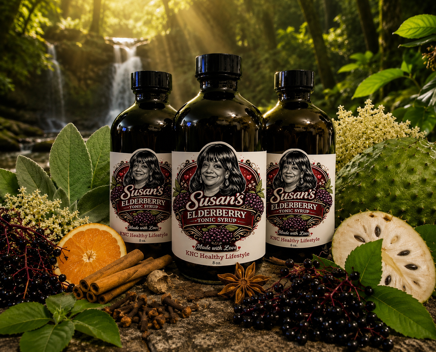 Susan's Elderberry Tonic Syrup